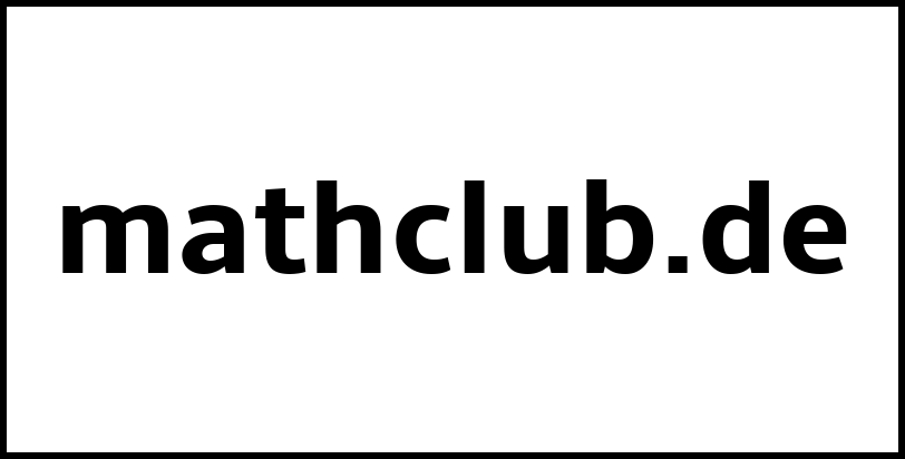 mathclub.de