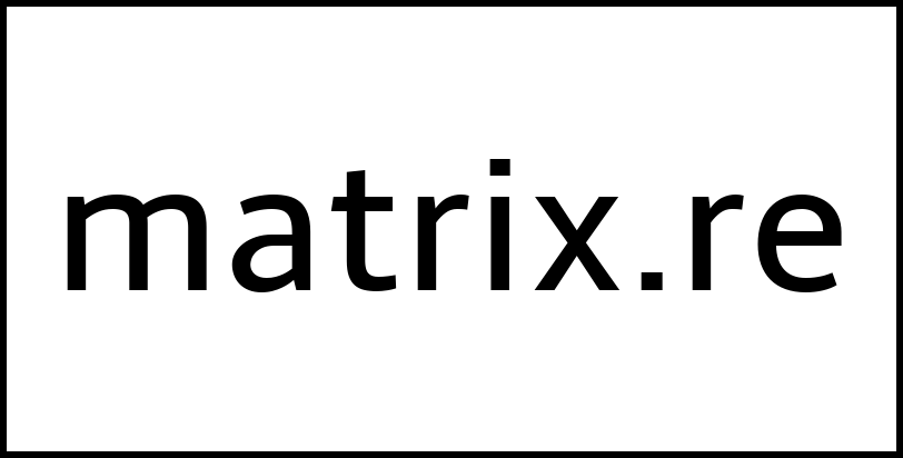 matrix.re