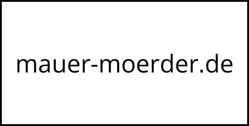 mauer-moerder.de