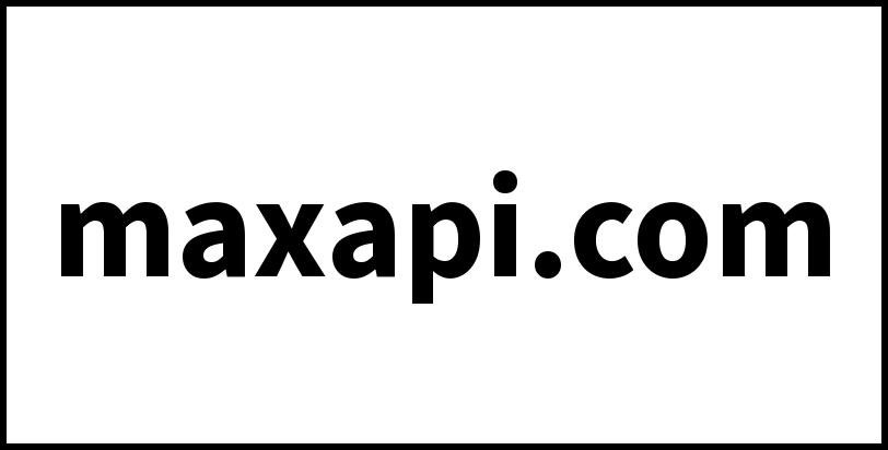 maxapi.com