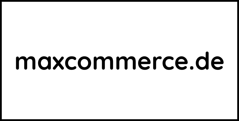 maxcommerce.de
