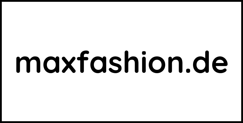 maxfashion.de