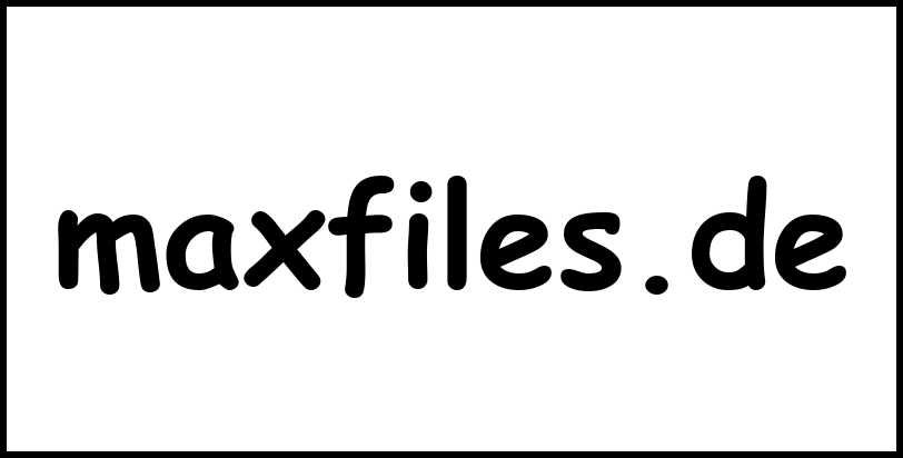 maxfiles.de