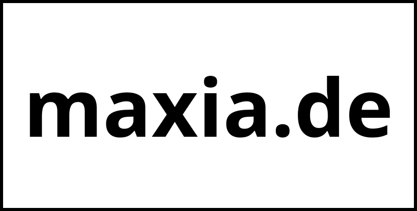 maxia.de