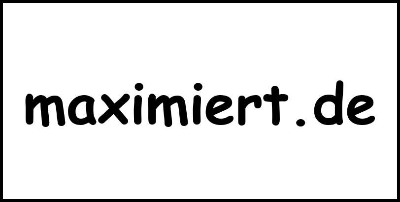 maximiert.de