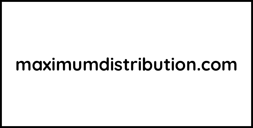 maximumdistribution.com