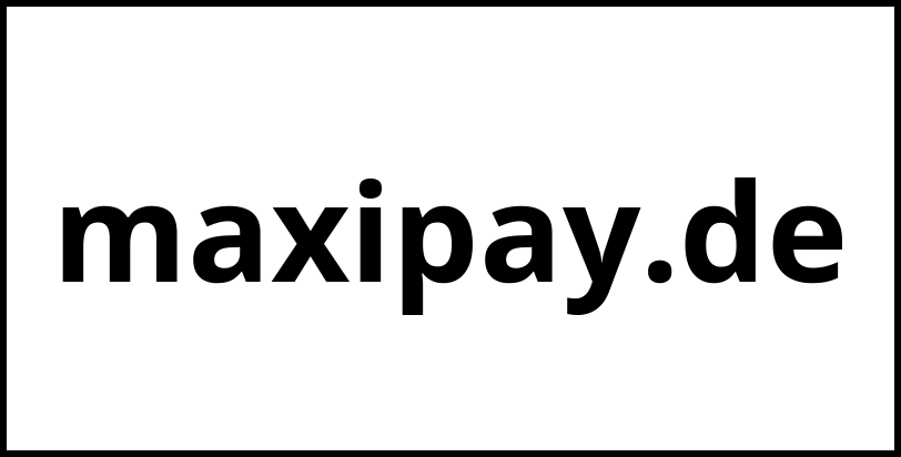 maxipay.de
