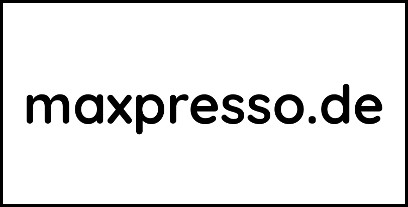 maxpresso.de