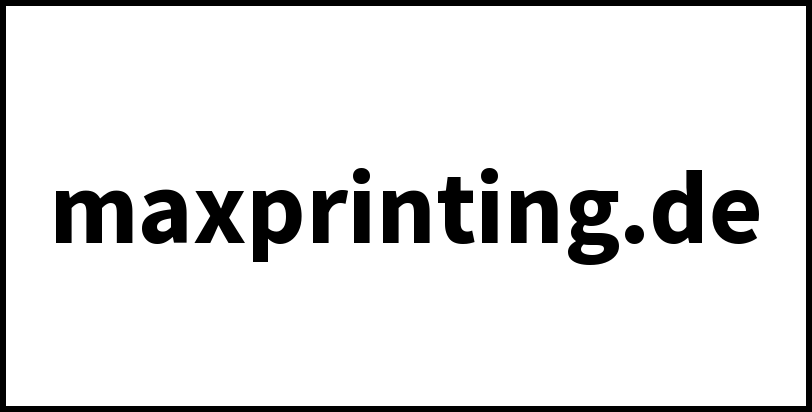 maxprinting.de