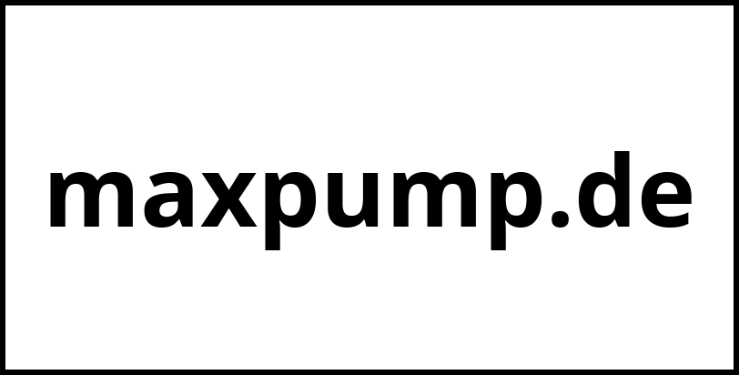 maxpump.de