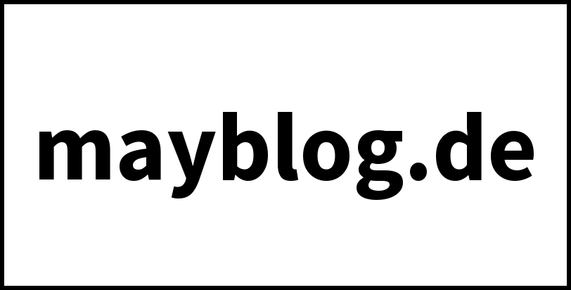 mayblog.de