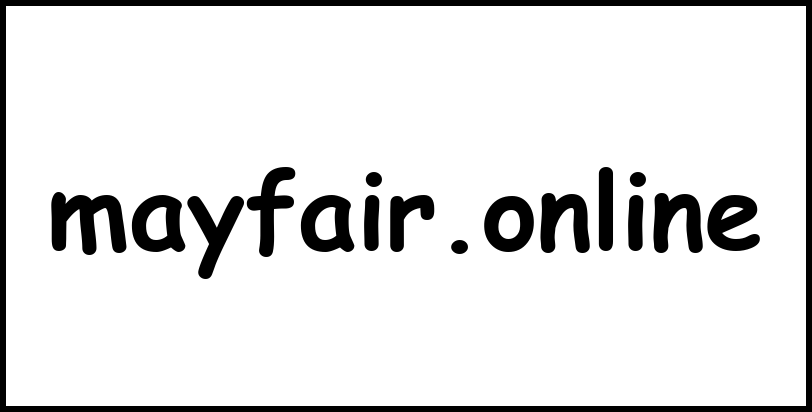 mayfair.online