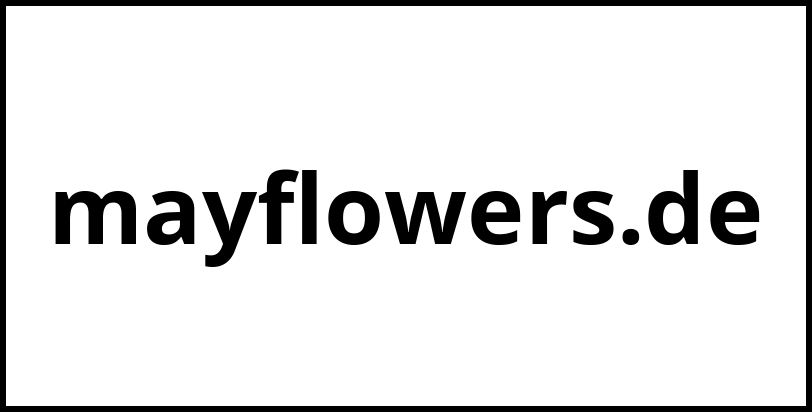 mayflowers.de