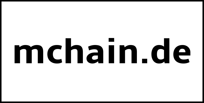 mchain.de