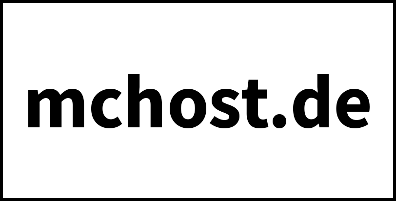 mchost.de