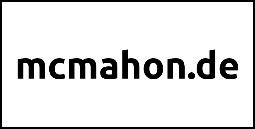 mcmahon.de