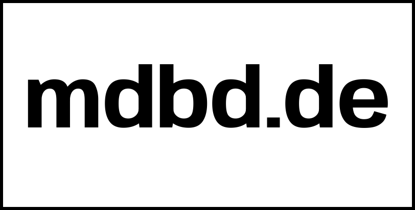 mdbd.de