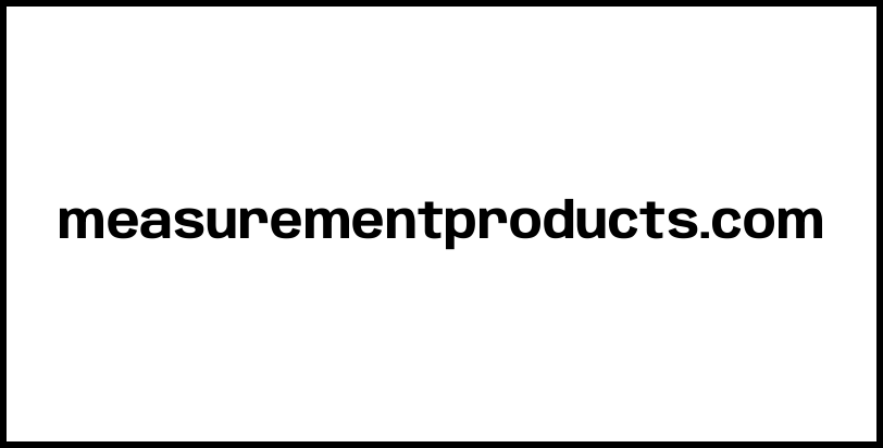 measurementproducts.com