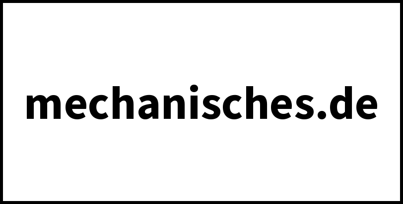 mechanisches.de