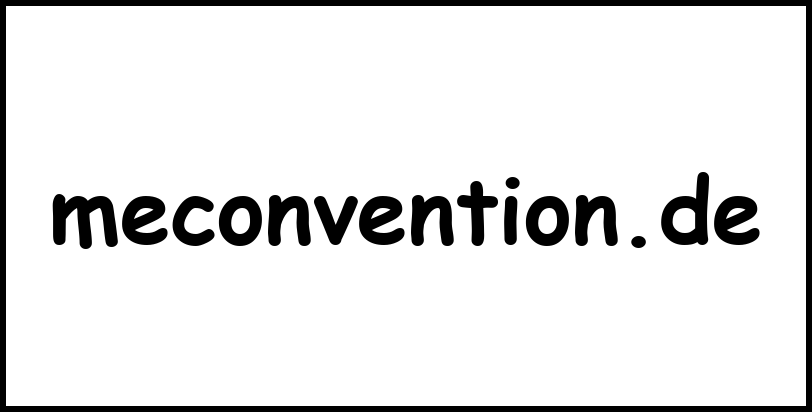 meconvention.de