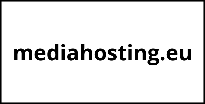 mediahosting.eu