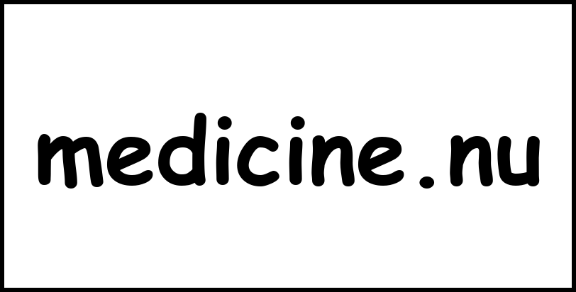 medicine.nu