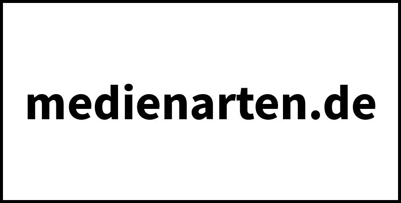 medienarten.de