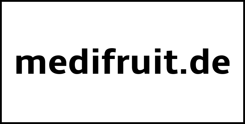 medifruit.de