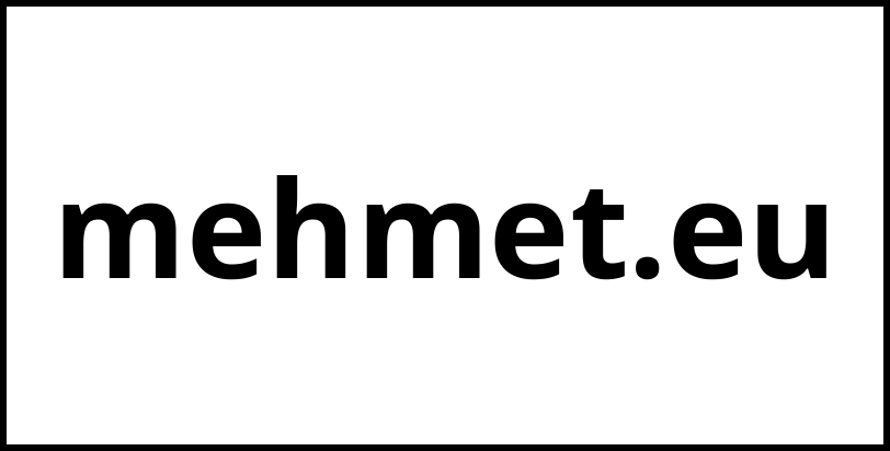 mehmet.eu
