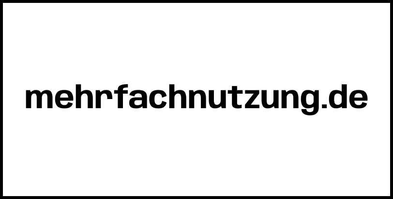 mehrfachnutzung.de