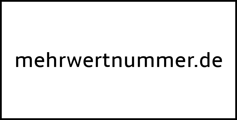 mehrwertnummer.de