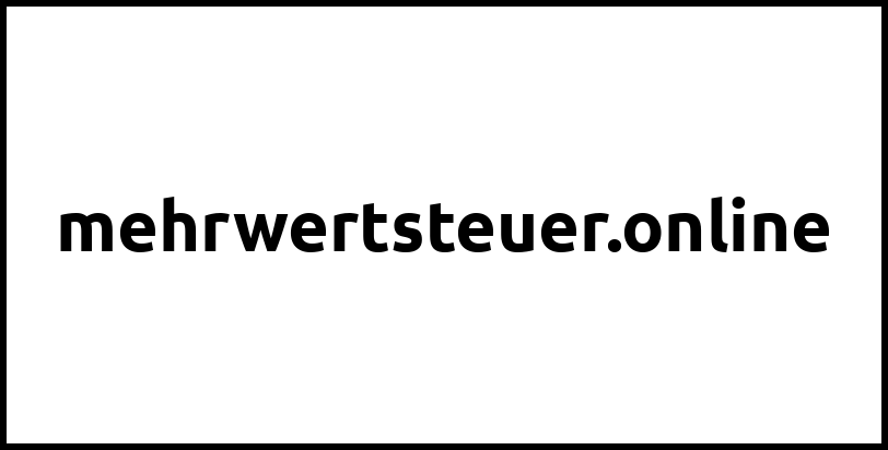 mehrwertsteuer.online