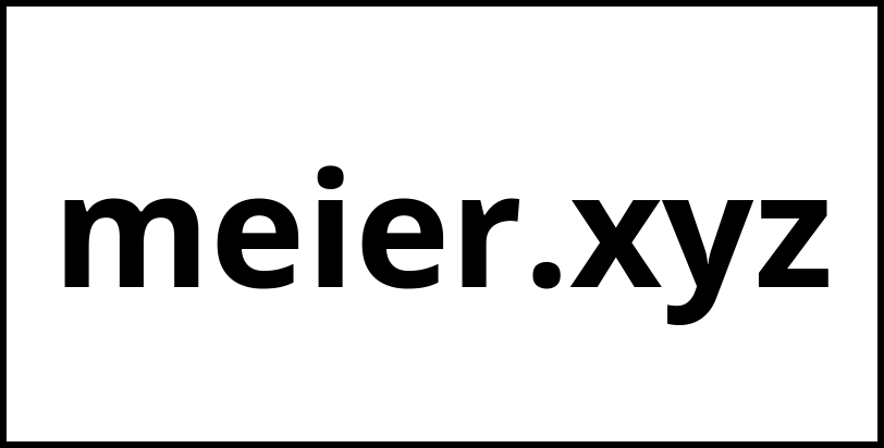 meier.xyz