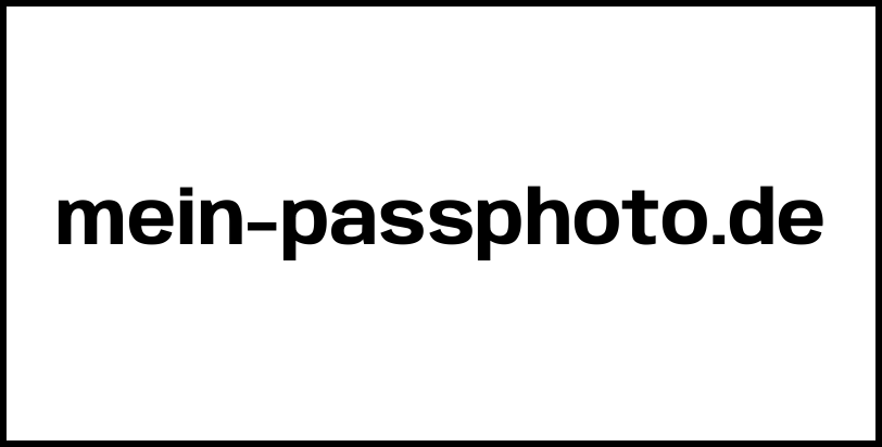 mein-passphoto.de