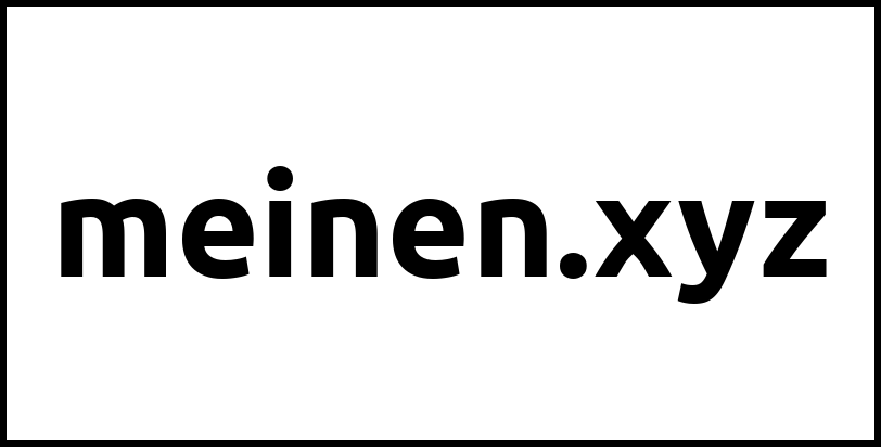 meinen.xyz