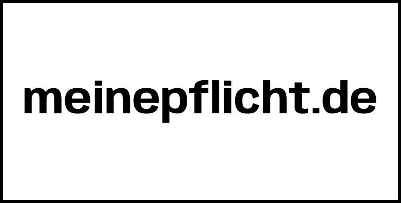meinepflicht.de
