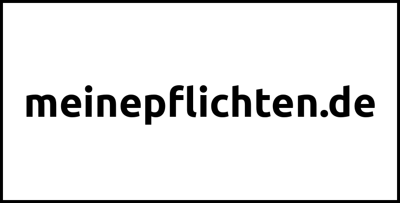 meinepflichten.de