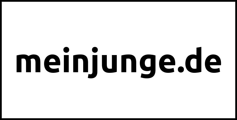 meinjunge.de