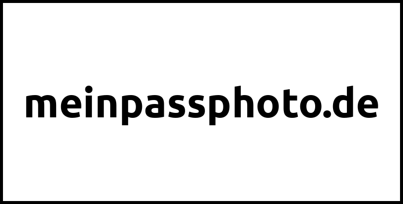 meinpassphoto.de