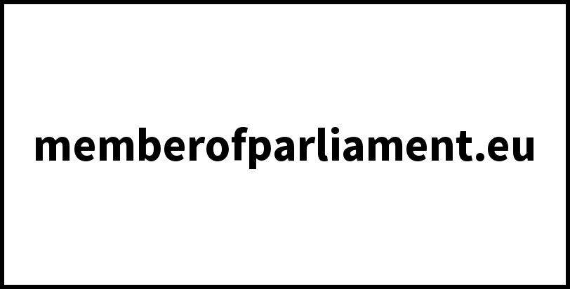 memberofparliament.eu