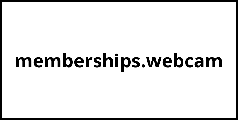 memberships.webcam
