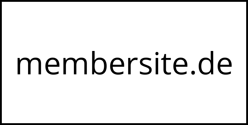 membersite.de