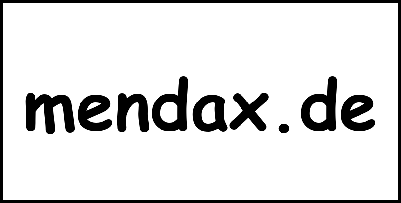 mendax.de