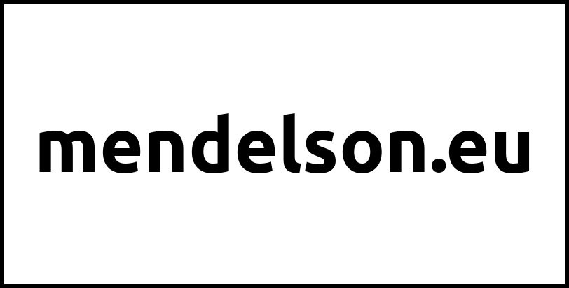 mendelson.eu