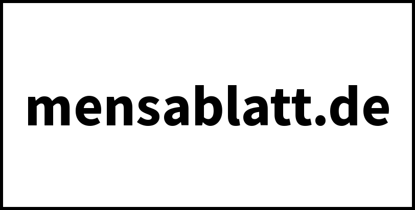 mensablatt.de
