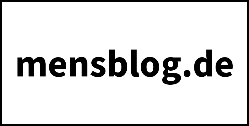 mensblog.de