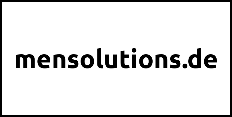 mensolutions.de