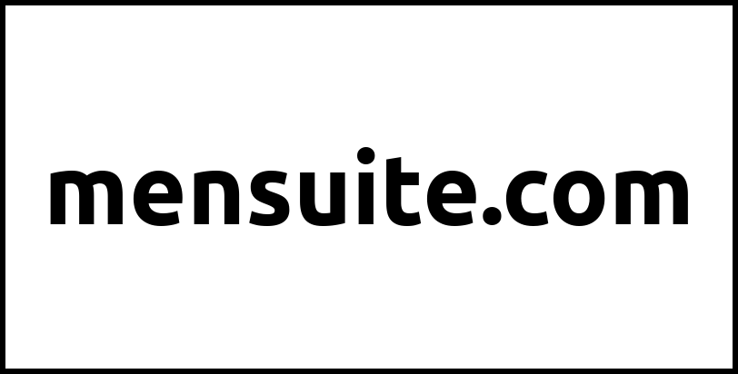 mensuite.com