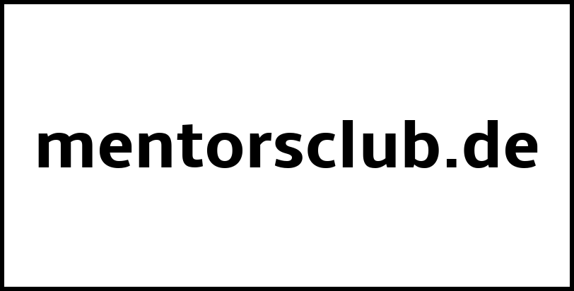mentorsclub.de