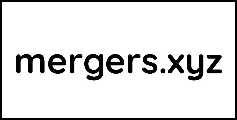 mergers.xyz